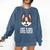 Just a Girl Who Loves Boston Terriers Comfort Colors Sweatshirt Denim