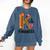 K Is For Kindness Unity Day Teacher Kids Comfort Colors Sweatshirt Denim