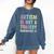 Kids AUTISM IS NOT A TRAGEDY IGNORANCE IS Proud Teacher Crew Comfort Colors Sweatshirt Denim Kids AUTISM IS NOT A TRAGEDY IGNORANCE IS Proud Teacher Crew Comfort Colors Sweatshirt Denim