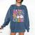 Kinder Boo Crew Kindergarten Teacher Student Halloween Comfort Colors Sweatshirt Denim Kinder Boo Crew Kindergarten Teacher Student Halloween Comfort Colors Sweatshirt Denim