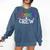 Kinder Crew Kindergarten Teacher 1st Day Of School Comfort Colors Sweatshirt Denim Kinder Crew Kindergarten Teacher 1st Day Of School Comfort Colors Sweatshirt Denim