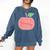Kindergarten Apple Word Art For Teachers & Students Comfort Colors Sweatshirt Denim Kindergarten Apple Word Art For Teachers & Students Comfort Colors Sweatshirt Denim