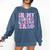 In My Kindergarten Era Teacher Kids Back To School Kinder Comfort Colors Sweatshirt Denim