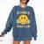 Kindergarten Squad Smile Face Teachers Kids Back To School Comfort Colors Sweatshirt Denim Kindergarten Squad Smile Face Teachers Kids Back To School Comfort Colors Sweatshirt Denim