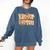 Kindergarten Teacher Fall Pumpkin Autumn Cute Comfort Colors Sweatshirt Denim