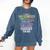 I Am A Kindergarten Teacher Shirt Creative Comfort Colors Sweatshirt Denim