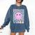 Kindergarten Vibes First Day Of School Kindergarten Teacher Comfort Colors Sweatshirt Denim