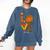 Leopard Pumpkin Love Teacher Life Thanksgiving Fall Women Comfort Colors Sweatshirt Denim Leopard Pumpkin Love Teacher Life Thanksgiving Fall Women Comfort Colors Sweatshirt Denim