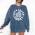 Let's Learn Today Checkered Apple Back To School Teacher Comfort Colors Sweatshirt Denim Let's Learn Today Checkered Apple Back To School Teacher Comfort Colors Sweatshirt Denim