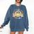 Let's Learn Today First Day Of School For Teacher Student Comfort Colors Sweatshirt Denim