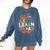 Let's Learn Today Teacher Motivational Back To School Comfort Colors Sweatshirt Denim Let's Learn Today Teacher Motivational Back To School Comfort Colors Sweatshirt Denim
