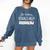 Life Happens Visuals Help Special Education Teacher Aide Men Women Comfort Colors Sweatshirt Denim