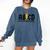 Lightning Pencil Rock'n Roll ABCD Teacher Back To School Kid Comfort Colors Sweatshirt Denim Lightning Pencil Rock'n Roll ABCD Teacher Back To School Kid Comfort Colors Sweatshirt Denim