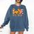 Love First Grade Happy Fall Thanksgiving Women 1st Teacher Comfort Colors Sweatshirt Denim Love First Grade Happy Fall Thanksgiving Women 1st Teacher Comfort Colors Sweatshirt Denim