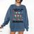 Love Job For Little Reasons Daycare Teacher Graphic Comfort Colors Sweatshirt Denim