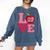 Love Kindergarten Cute Apple School Teacher Comfort Colors Sweatshirt Denim Love Kindergarten Cute Apple School Teacher Comfort Colors Sweatshirt Denim