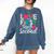 Love Them First Teach Them Second Teacher Student Love Quote Comfort Colors Sweatshirt Denim