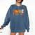 Love Preschool Happy Fall Thanksgiving Women Teacher Comfort Colors Sweatshirt Denim Love Preschool Happy Fall Thanksgiving Women Teacher Comfort Colors Sweatshirt Denim