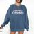 I Love Public Education School Student And Teacher Comfort Colors Sweatshirt Denim