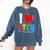 I Love STEM Student Teacher 1st Day Of School Back To School Comfort Colors Sweatshirt Denim I Love STEM Student Teacher 1st Day Of School Back To School Comfort Colors Sweatshirt Denim
