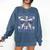 Maestra El Salvador Coquette Bow Hispanic Spanish Teacher Comfort Colors Sweatshirt Denim Maestra El Salvador Coquette Bow Hispanic Spanish Teacher Comfort Colors Sweatshirt Denim