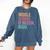 Middle School Teacher Middle School Is Bussin Bruh Comfort Colors Sweatshirt Denim