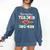 Mothers Day For Teacher Dog Lover Dog Mom Teacher Comfort Colors Sweatshirt Denim