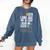 Music Teacher Music Math Language History Reading Science Comfort Colors Sweatshirt Denim