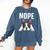 Nope Boston Terrier Puppy Dog Bostie Lover Men Women Girls Kids Comfort Colors Sweatshirt Denim