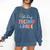 Oh Hey Second Grade First Day Of Teacher Girls Boys Kids Comfort Colors Sweatshirt Denim