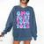 OMG Point Your Toes Dancing Teacher Tap Dancer Dance For Men Women Kids Comfort Colors Sweatshirt Denim