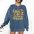 One Thankful 4th Grade Teacher Turkey Leopard Thanksgiving Comfort Colors Sweatshirt Denim One Thankful 4th Grade Teacher Turkey Leopard Thanksgiving Comfort Colors Sweatshirt Denim
