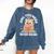 Owl You Need Is A Good Book Teacher Librarian Reading Comfort Colors Sweatshirt Denim