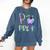 P Is For Pre-K Preschool Teacher Tie Dye Back To School Comfort Colors Sweatshirt Denim