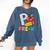 P Is For Pre-K Teacher Pencil Apple Back To School Comfort Colors Sweatshirt Denim P Is For Pre-K Teacher Pencil Apple Back To School Comfort Colors Sweatshirt Denim