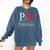 P Is For Preschool Teacher Student Back To School Comfort Colors Sweatshirt Denim P Is For Preschool Teacher Student Back To School Comfort Colors Sweatshirt Denim