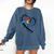Para Heart Teacher Paraprofessional Paraeducator Men Women Comfort Colors Sweatshirt Denim Para Heart Teacher Paraprofessional Paraeducator Men Women Comfort Colors Sweatshirt Denim