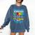 Parallel Lines Math Pun – Teacher Humor Comfort Colors Sweatshirt Denim