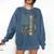 Patriotic Teacher American Flag Camouflage 4th Of July Camo Comfort Colors Sweatshirt Denim