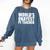 PE Teacher Comfort Colors Sweatshirt Denim PE Teacher Comfort Colors Sweatshirt Denim