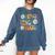 Peace Love Books Bookworm Librarian Reading Teacher Groovy Comfort Colors Sweatshirt Denim Peace Love Books Bookworm Librarian Reading Teacher Groovy Comfort Colors Sweatshirt Denim