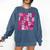 Pink Fourth Grade Era 4th Back To School Grade Teacher Comfort Colors Sweatshirt Denim Pink Fourth Grade Era 4th Back To School Grade Teacher Comfort Colors Sweatshirt Denim