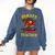 Pirate Pre-K Teacher Preschool Halloween Comfort Colors Sweatshirt Denim