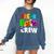 Pre K Boo Crew Halloween Costume Teachers Kids Comfort Colors Sweatshirt Denim Pre K Boo Crew Halloween Costume Teachers Kids Comfort Colors Sweatshirt Denim