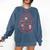 Preschool Pre-K Is My Jam Strawberry Girl Teacher Kids Comfort Colors Sweatshirt Denim