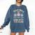 Preschool Teacher Appreciation Team Pre-K Grow With The Flow Comfort Colors Sweatshirt Denim