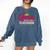 Queen Of The Classroom Teacher Comfort Colors Sweatshirt Denim
