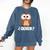 Quien Who Owl Spanish Teacher Comfort Colors Sweatshirt Denim