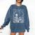 Read In Peace Skeleton Reading Teacher Spooky Halloween Comfort Colors Sweatshirt Denim Read In Peace Skeleton Reading Teacher Spooky Halloween Comfort Colors Sweatshirt Denim