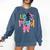 Lets Read Reading Teacher Back To School Literacy Pencil Bow Comfort Colors Sweatshirt Denim Lets Read Reading Teacher Back To School Literacy Pencil Bow Comfort Colors Sweatshirt Denim